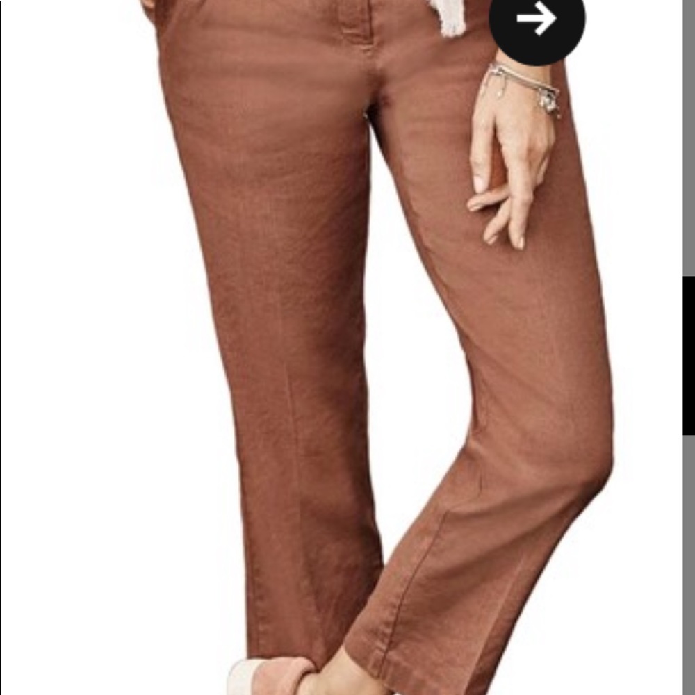 J. Jill Linen pants size 8. NWT.